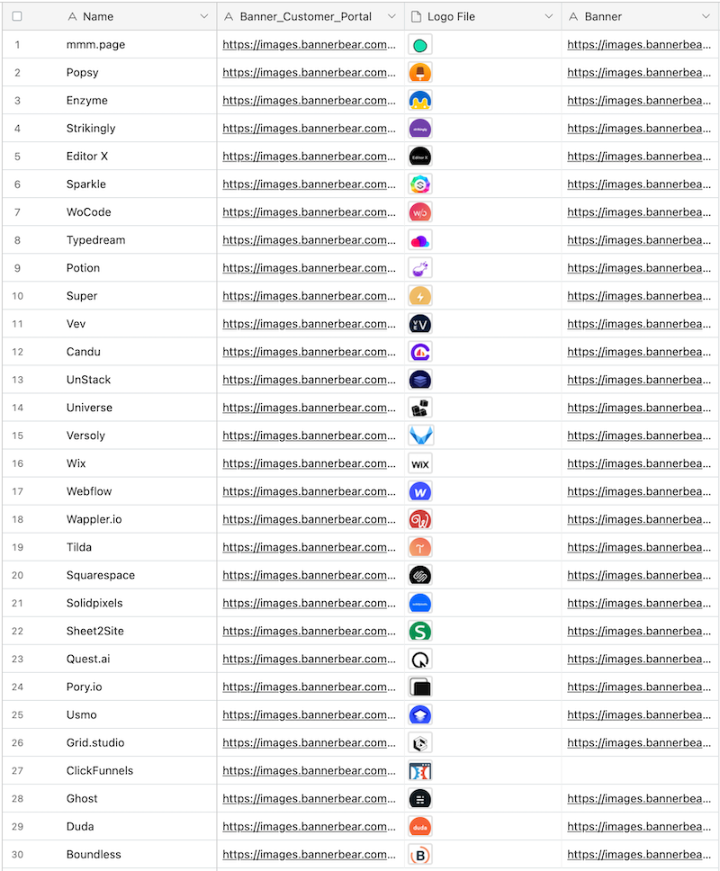7 airtable bannerbear result